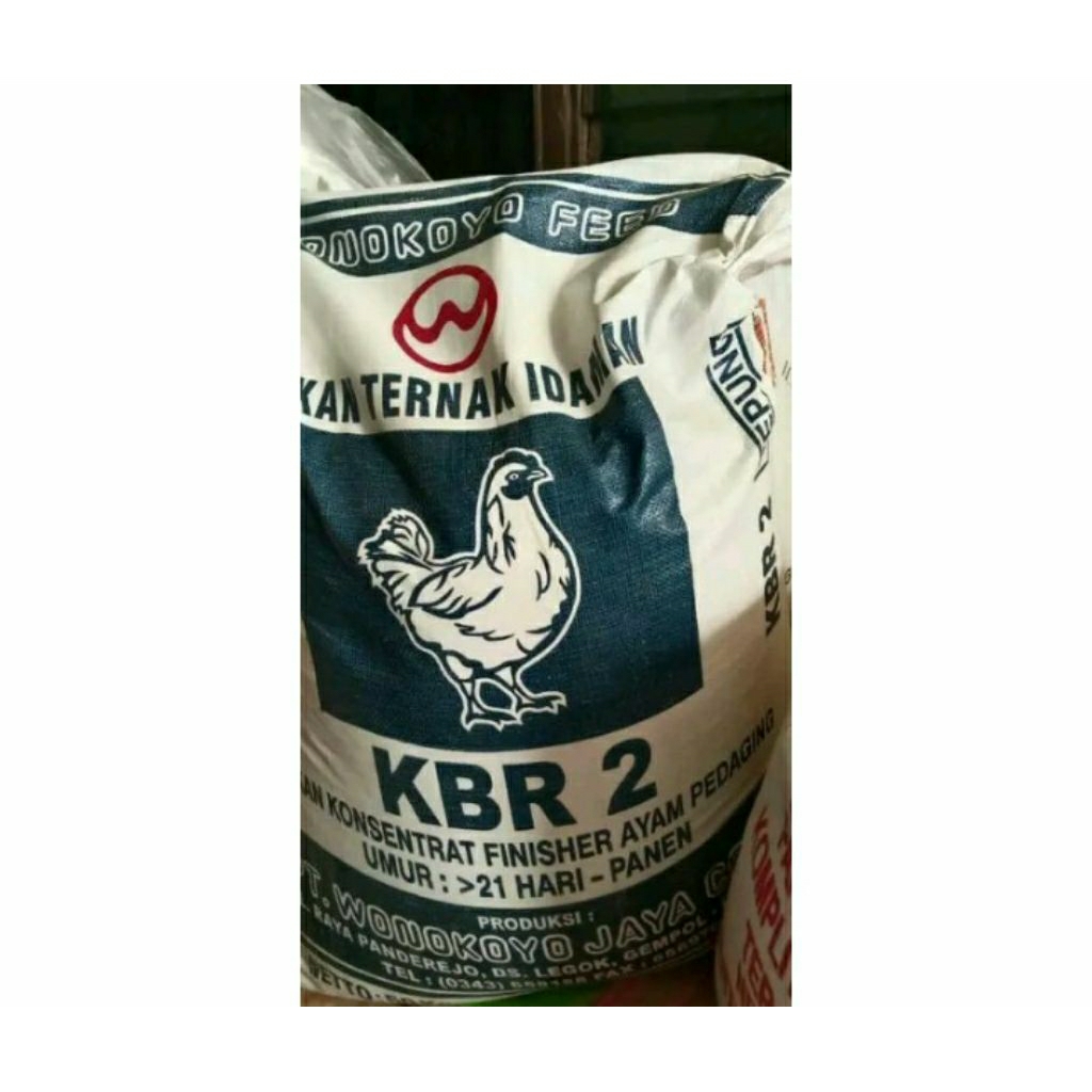 Kbr 2 wonokoyo konsentrat ayam pedaging finisher 15.kg