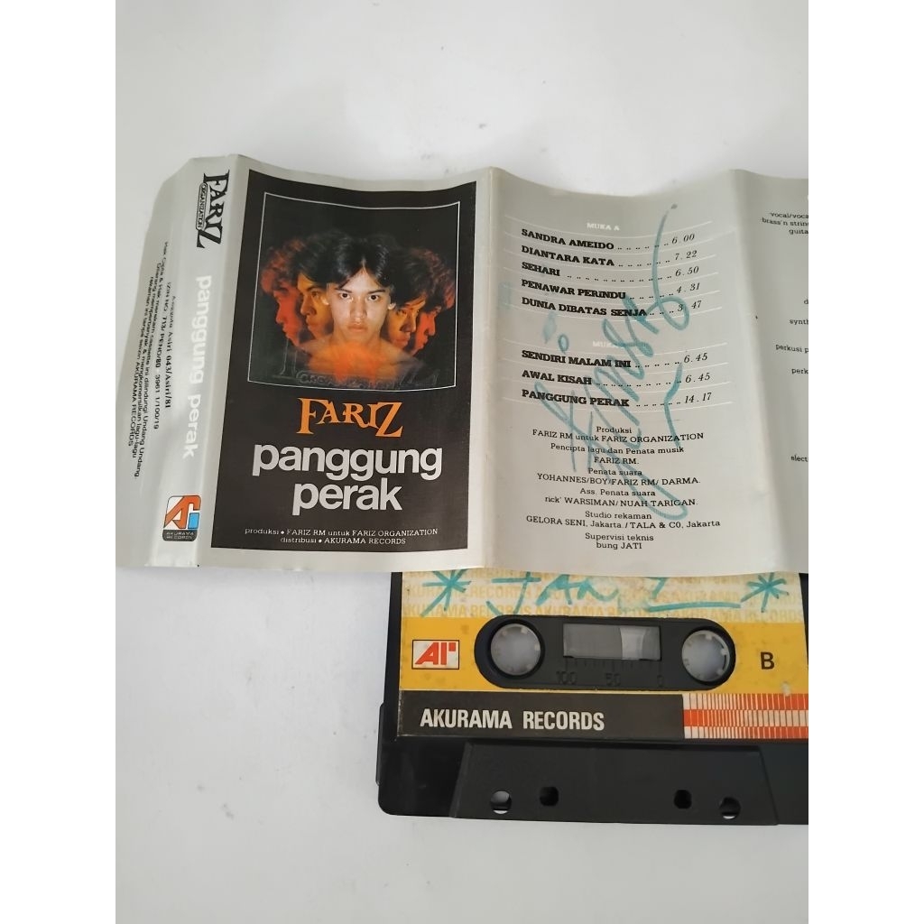 Kaset Pita Fariz RM Album Panggung Perak