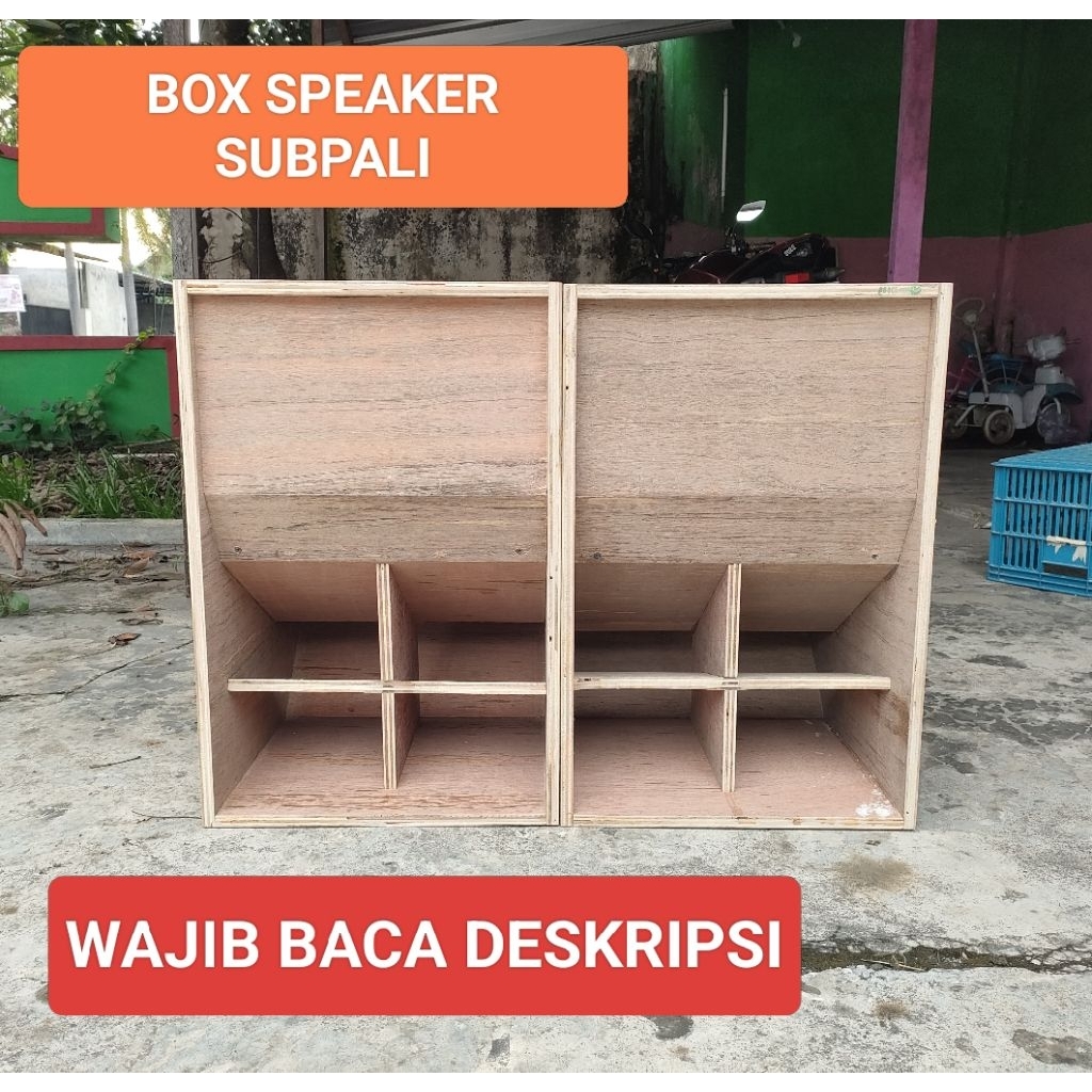 BOX SPEAKER SUBPALI 10 INCH single