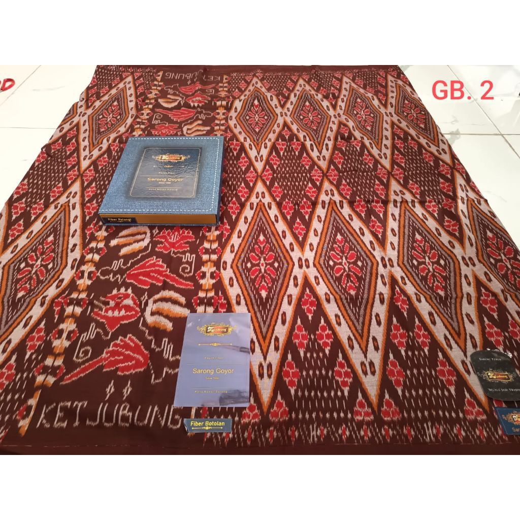 *Ketjubung Goyor**Fiber botolan**Nabatex/ Jahit tengah*
*Red/ Gold*
