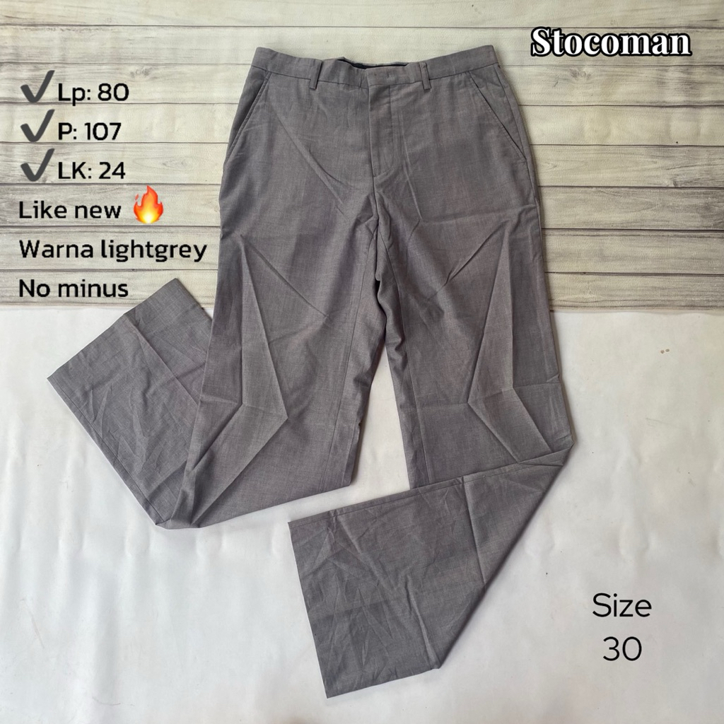 Celana formal brand STOCKMAN Like new/ celana kerja