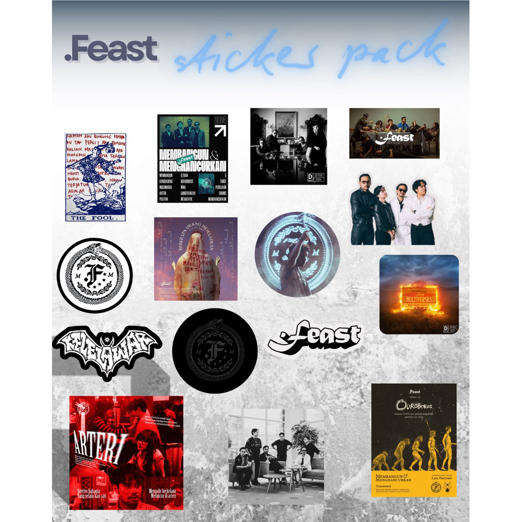 Sticker Pack | .Feast