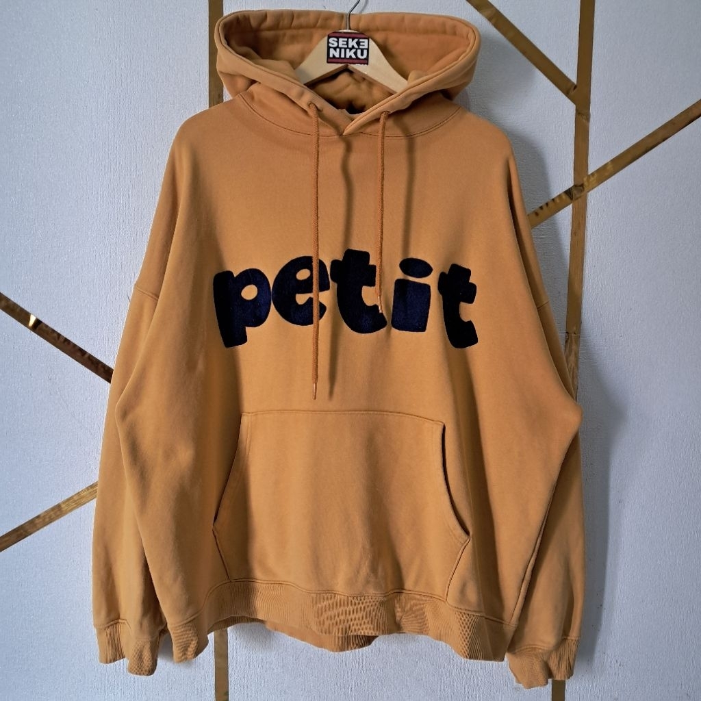 Hoodie SLOW ACID PETIT Bordir Towel Idol KPop Taehyung BTS Bahan babyteri tebal berat