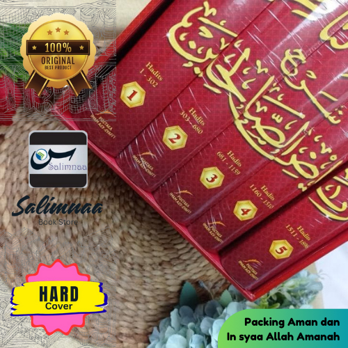 ORI 1 Set Plus BOX Syarah Riyadhush Shalihin Jilid 1-5 Imam An-Nawawi - Pustaka Imam Asy-Syafii.