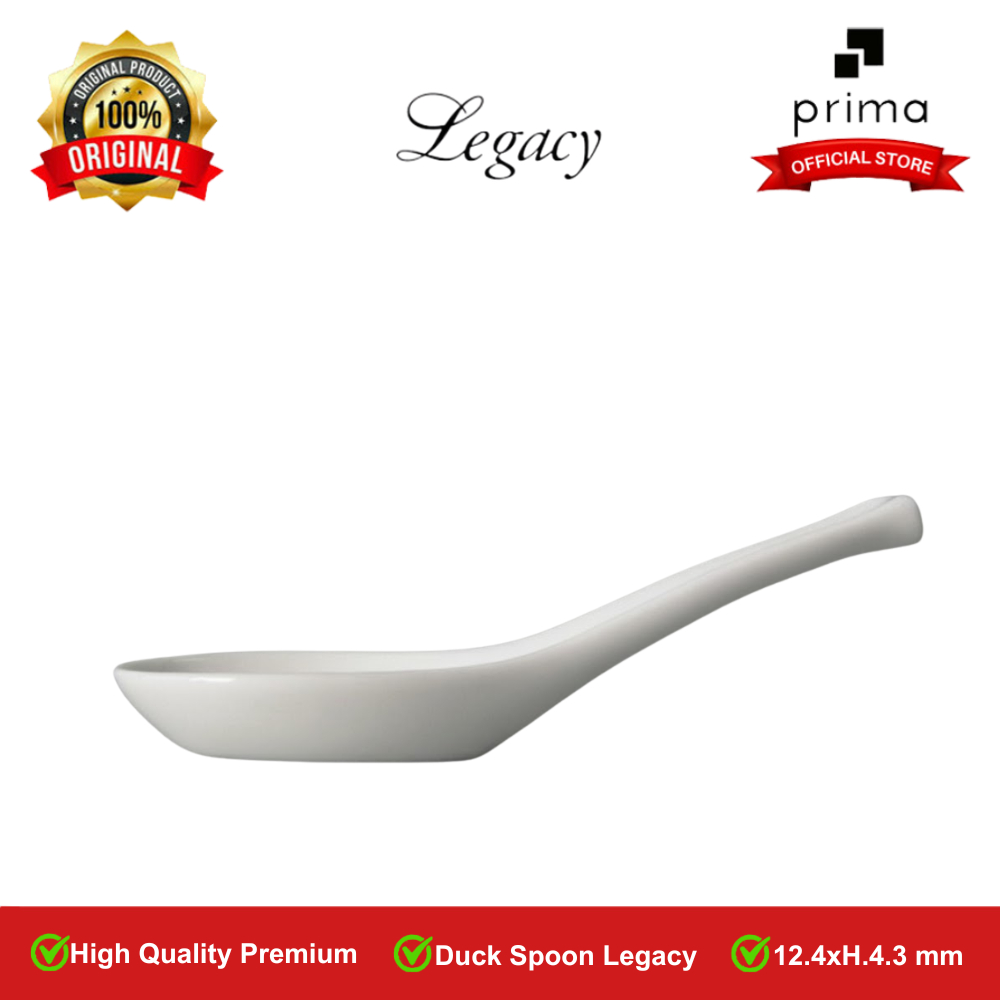 Legacy Sendok Bebek | Sendok Keramik Sup | Duck Spoon 12.4, H.4.3 cm