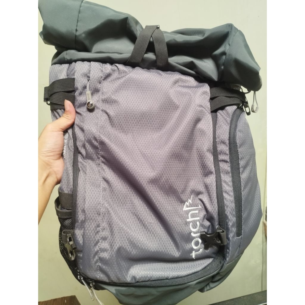 TORCH Kushima Tas Ransel Travelling Kerja Laptop Pria Wanita Tahan Air 35 Liter - Travel Tas Ransel 