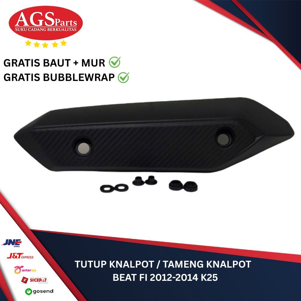 tutup knalpot / tameng knalpot beat 2013 2014
