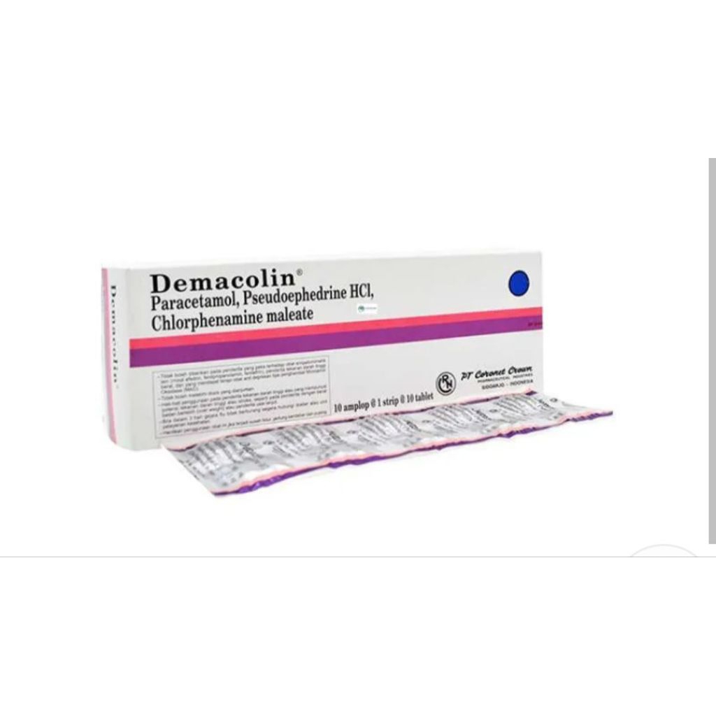 DEMACOLIN 1 BOX ISI 100 TABLET