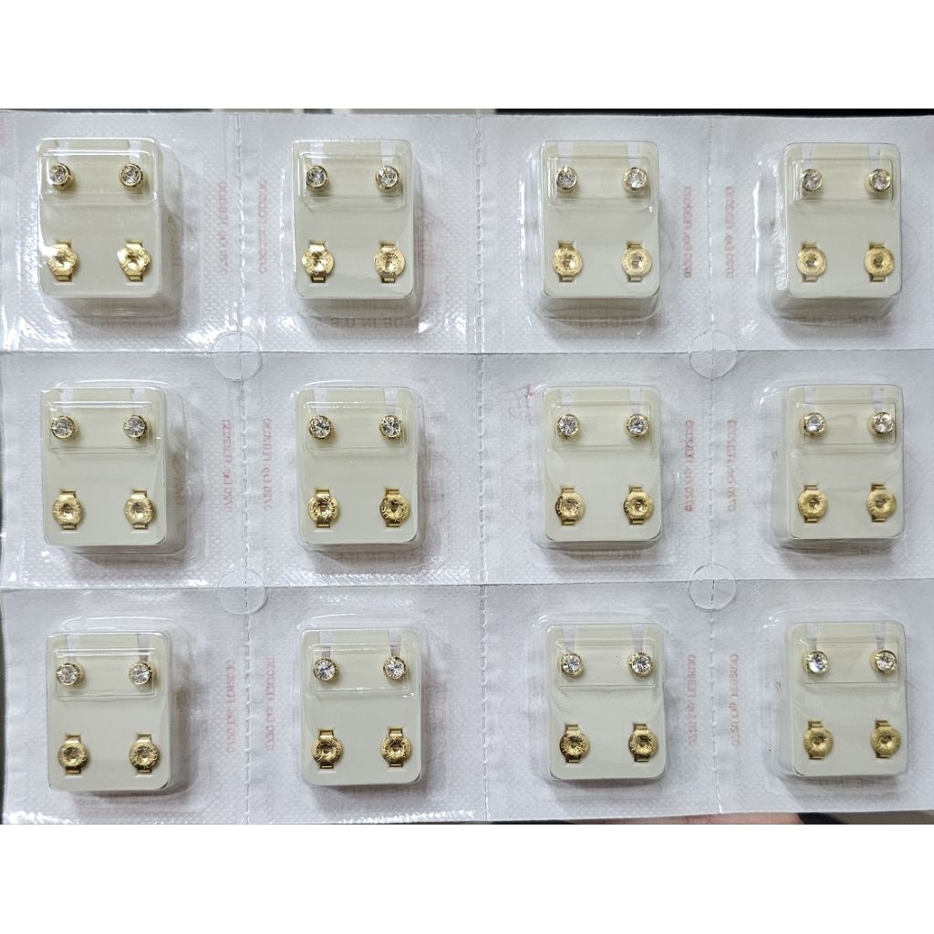 Termurah Original STUDEX (Large/Besar) Anting tindik / giwang tindik / kerabu tindik untuk bayi