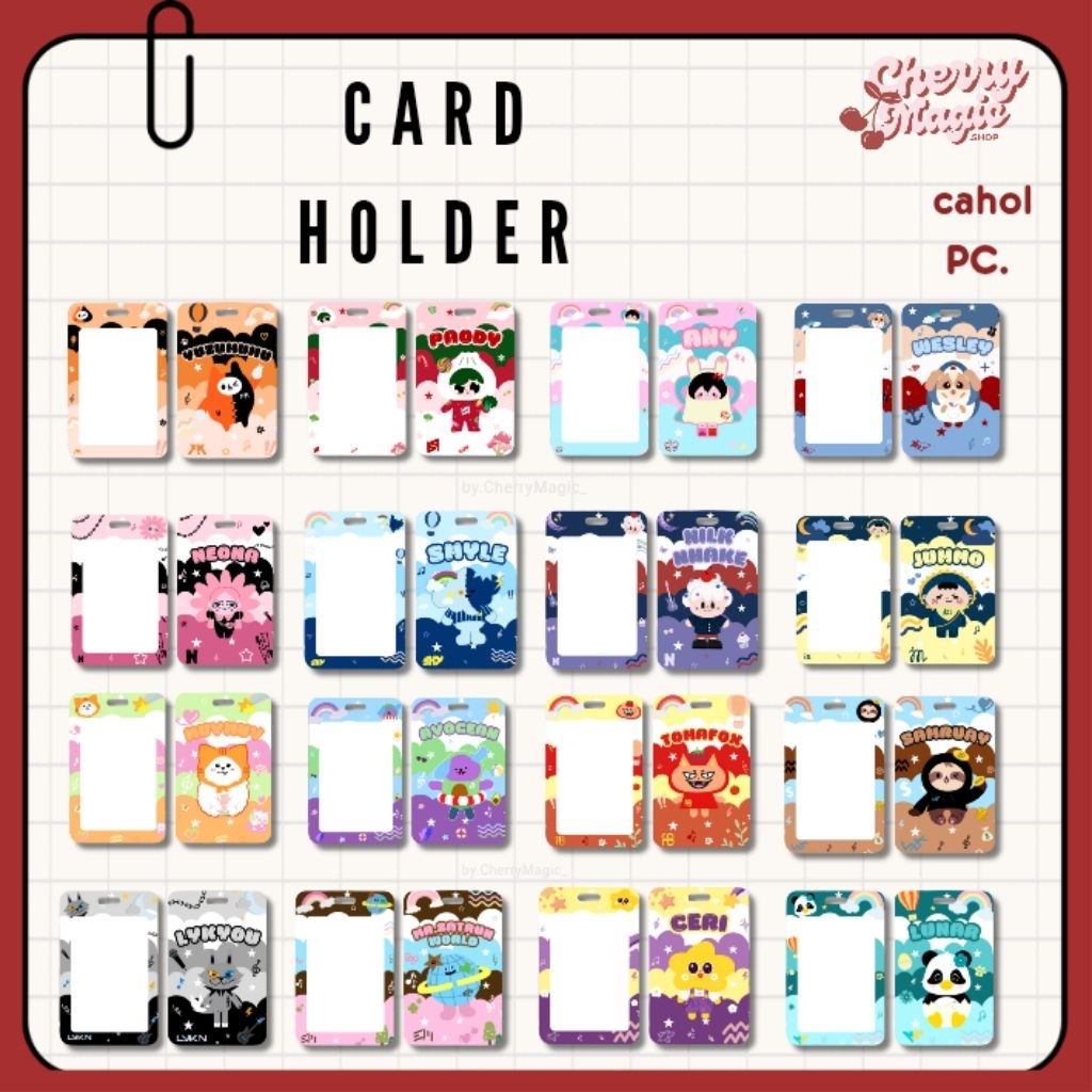 Card Holder Photocard by.GMMTV Character