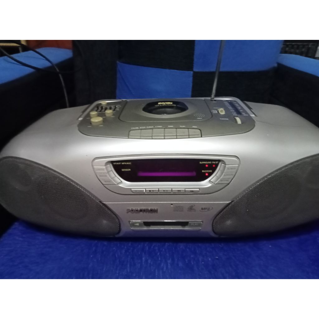 Tape Radio polytron vcd7230dc