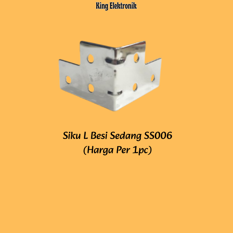 Siku L Sedang Hardcase Besi SS006