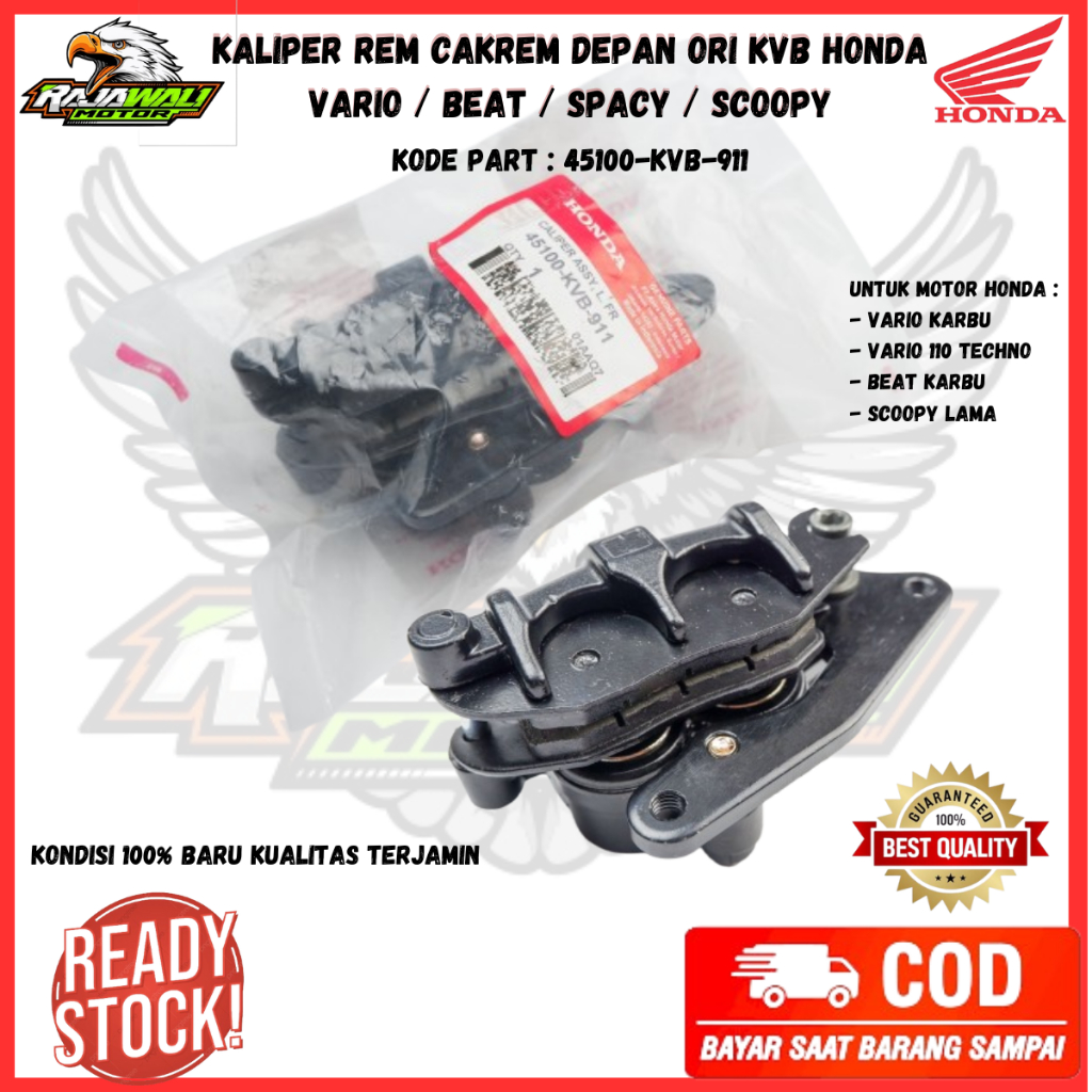 Kaliper vario 110 karbu original - pala babi vario cakram karbu lama 2 piston - KVB