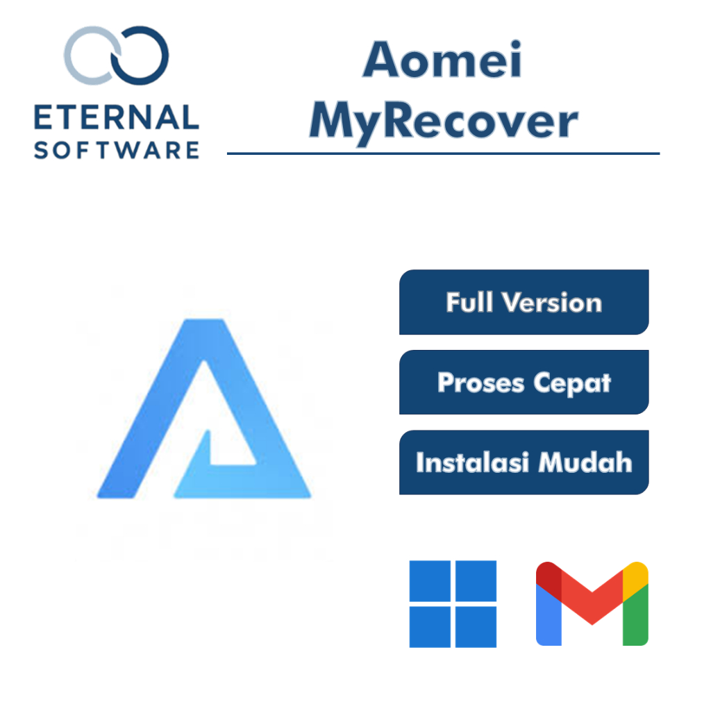 Aomei MyRecover Full Version Software Recovery Data Laptop Hardisk SSD Full Lisensi Lifetime