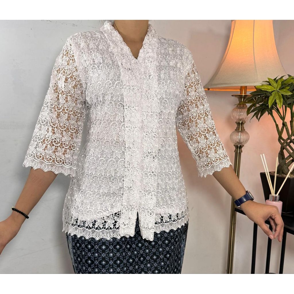 atasan brokat hoki/ Hoki kartini/Blus hoki/Blus brokat/Baju cantik