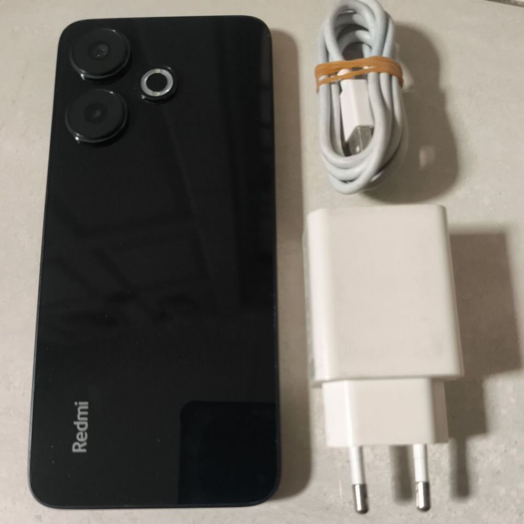 Redmi 13 NFC 8/256 mulus hp charger resmi