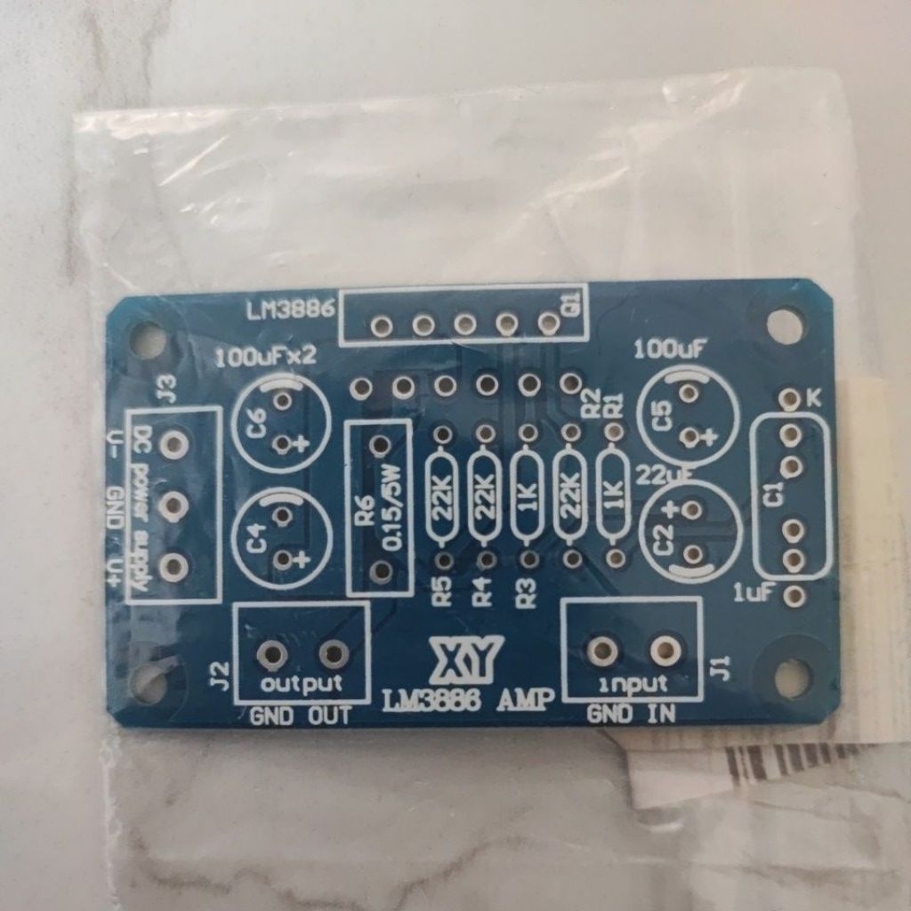 mini PCB amplifier gainclone lm3886