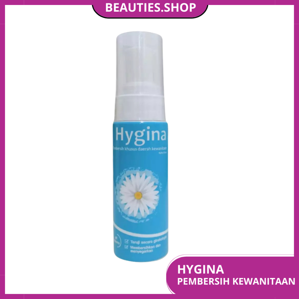 Hygina Pembersih Kewanitaan Hygina Foam Ukuran 50 ML - BEAUTIES SHOP