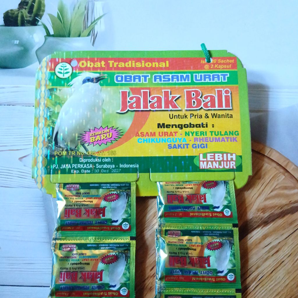 JALAK BALI KAPSUL ASAM URAT CAP JALAK BALI