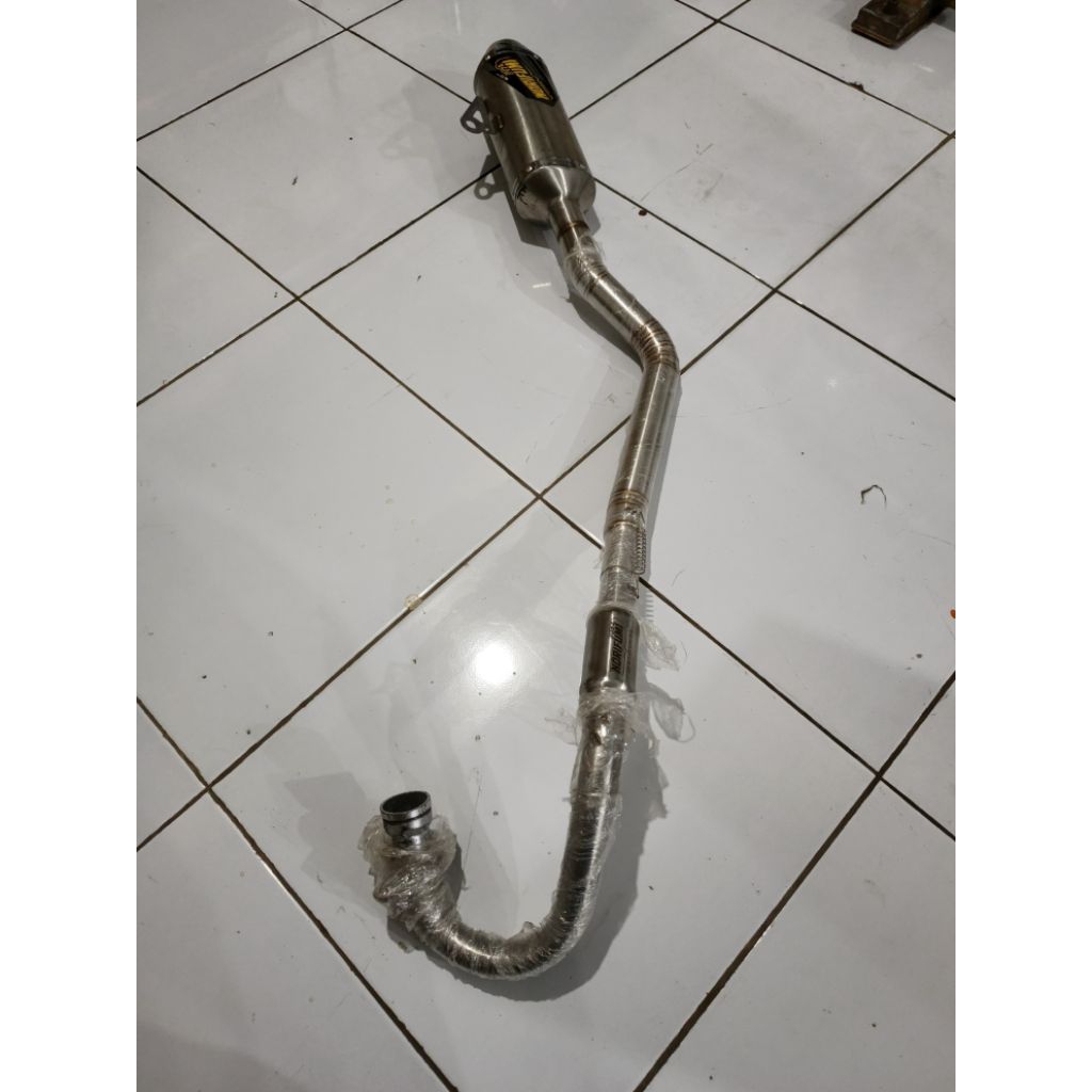 Knalpot WR 155 Norifumi Tintium / knalpot Norifumi titanium PNP untuk Yamaha WR 155