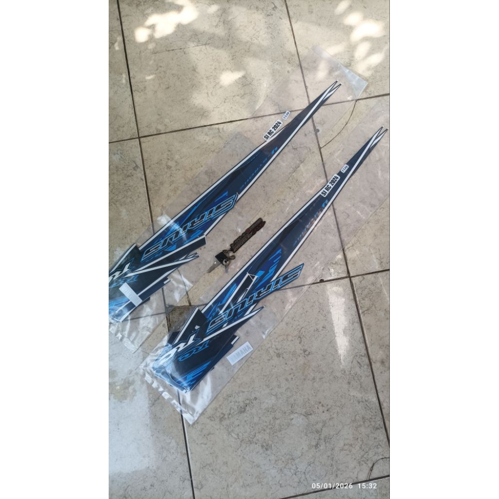 Striping Yamaha sirius RC 2024 / VEGA R NEW VIETNAM BIRU HITAM
