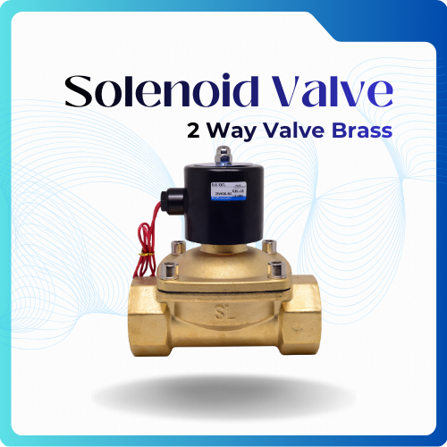SOLENOID VALVE BRASS 2/2 - SOLENOID VALVE 2 WAY - 2W500-50 (2")