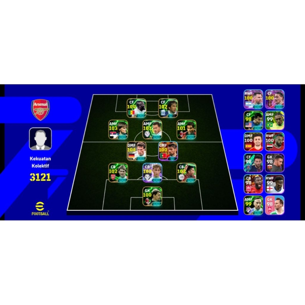 AKUN EFOOTBALL 2026 LEGEND CF BADAK MOUSSA SOW