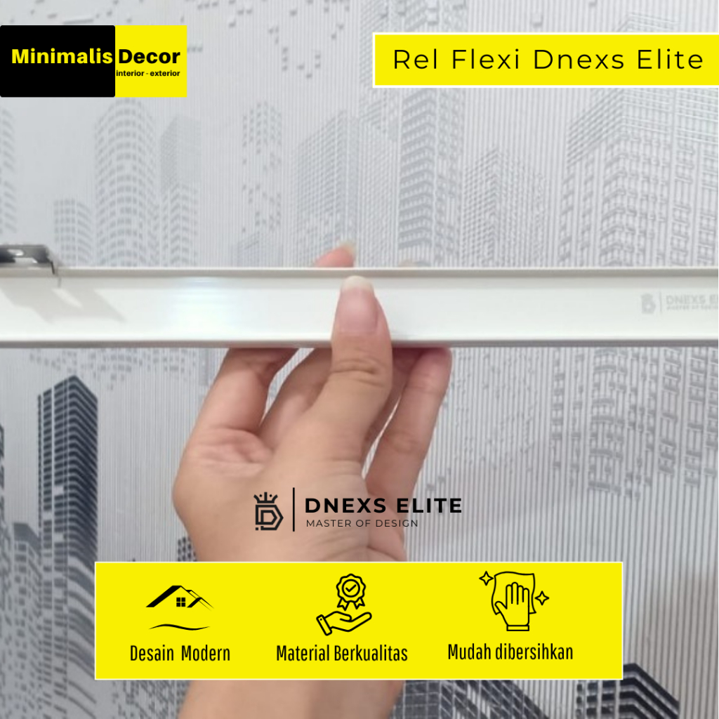 Rel Lengkung Flexi Dnexs Elite Gorden Rumah Sakit