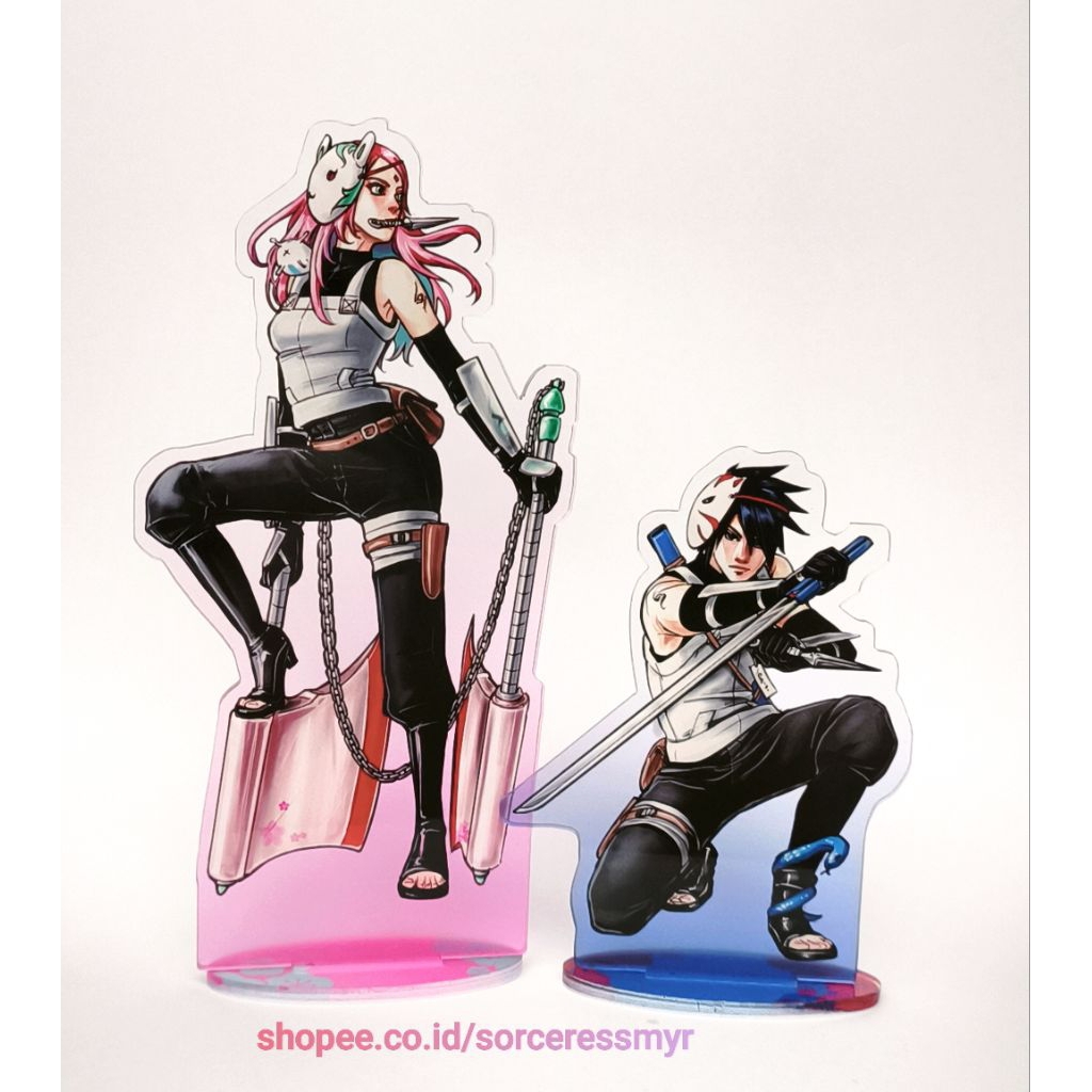 ANBU SasuSaku Acrylic Standee