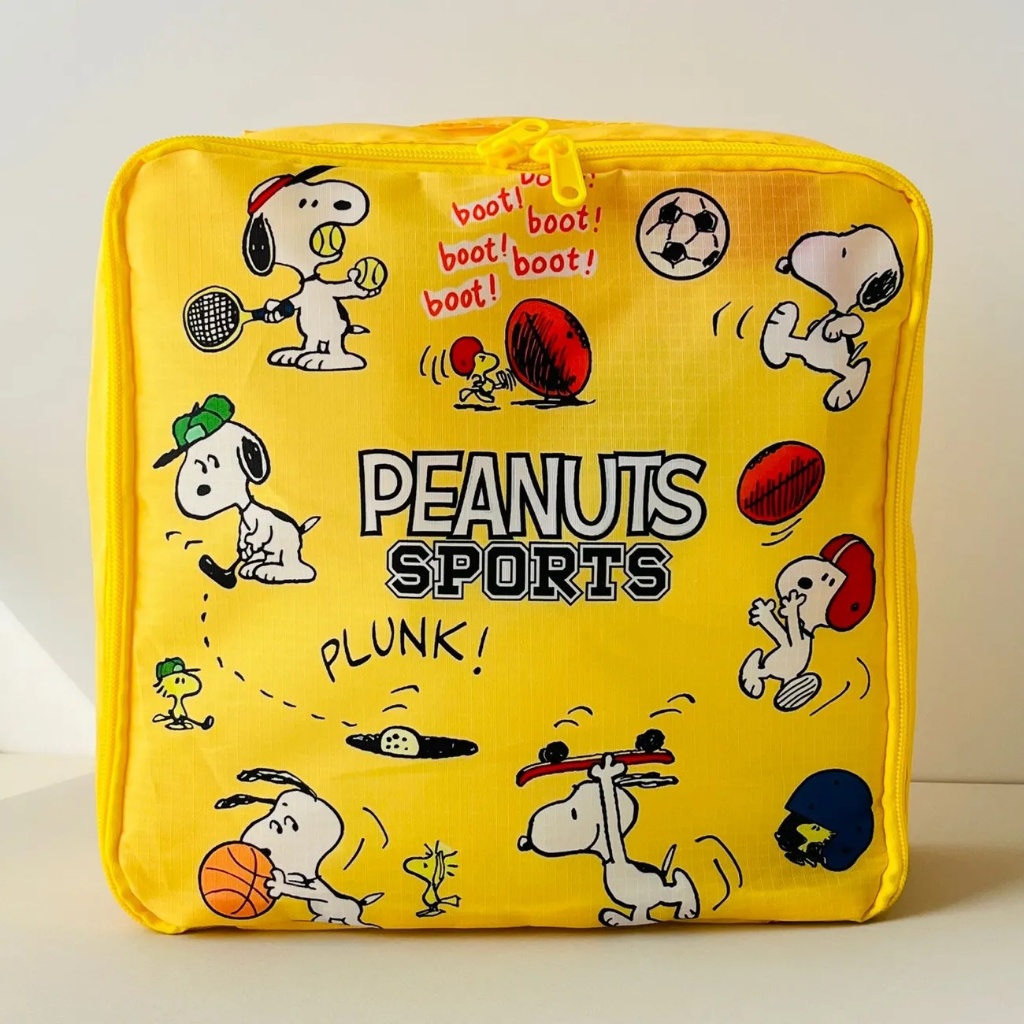 New Set 3 Pcs Tas Organizer Snoopy Jepang - Tas Kosmetik Lucu Tas Penyimpanan Pakaian Anak Tas Trave