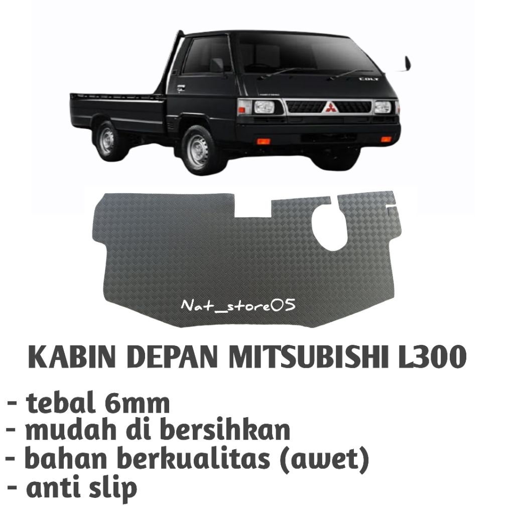 KARPET KABIN MOBIL MITSUBISHI L300 _ KABIN MOBIL _ ALAS KAKI MOBIL _ KARPET KABIN L300