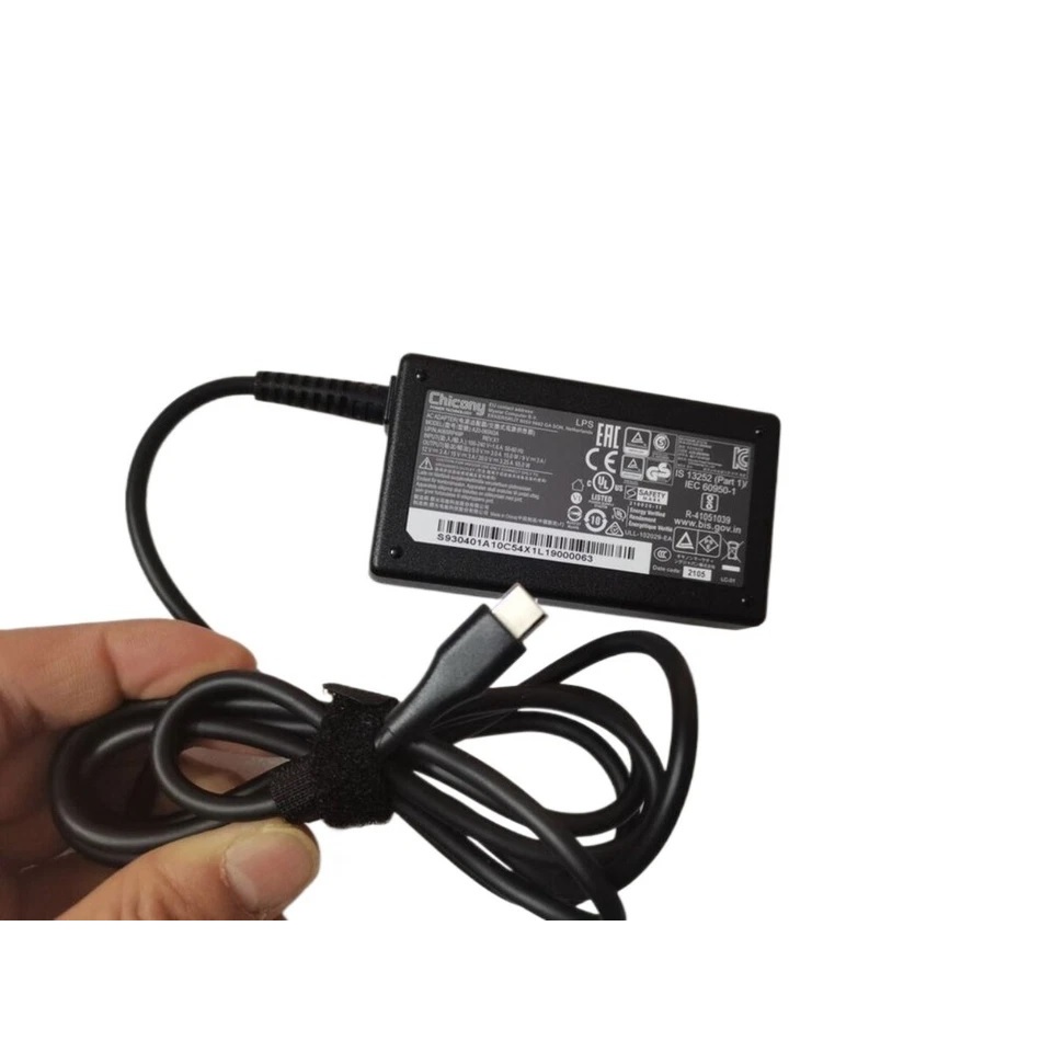 Adaptor Charger MSI Summit E13 E14 E16 Prestige 14 ADP-65SD B 20V 3.25A Type C 65W Chicony