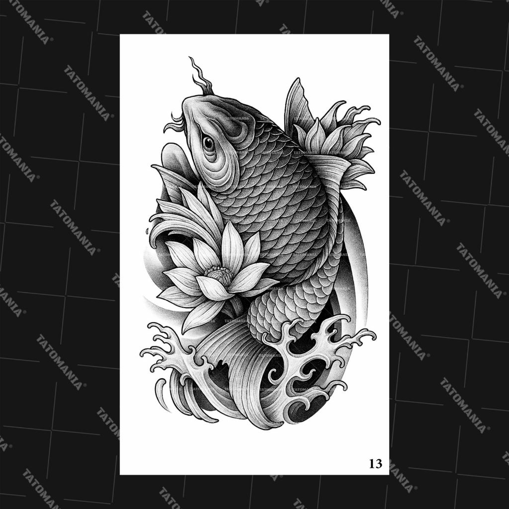 TM-Sticker tattoo temporary semi permanent motif-13