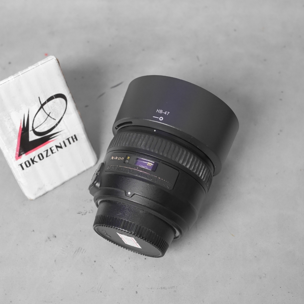 Nikon AFS 50mm f1.4 G - Lensa fix Bokeh - R02585