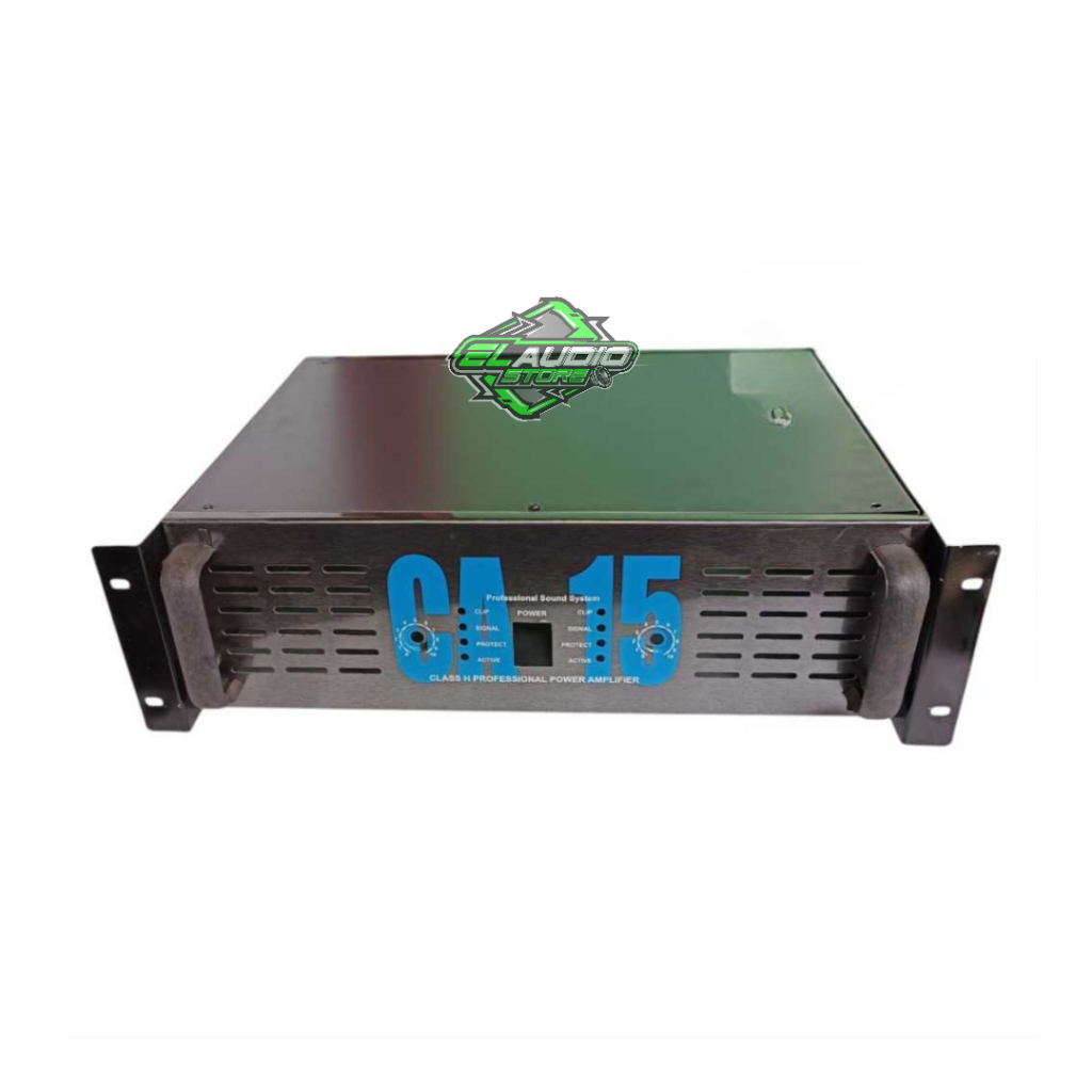 Bok Power Amplifier CA 15 / Box Power 2 Chanel CA-15 Bahan Plat Besi