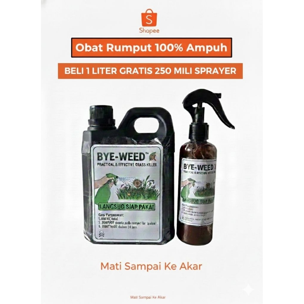 racun rumput obat rumput murah