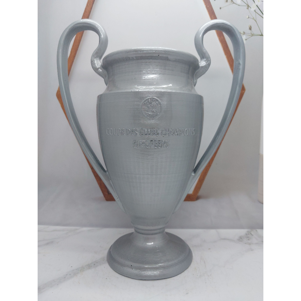 Piala murah trophy ucl replika liga champions tinggi 25 cm