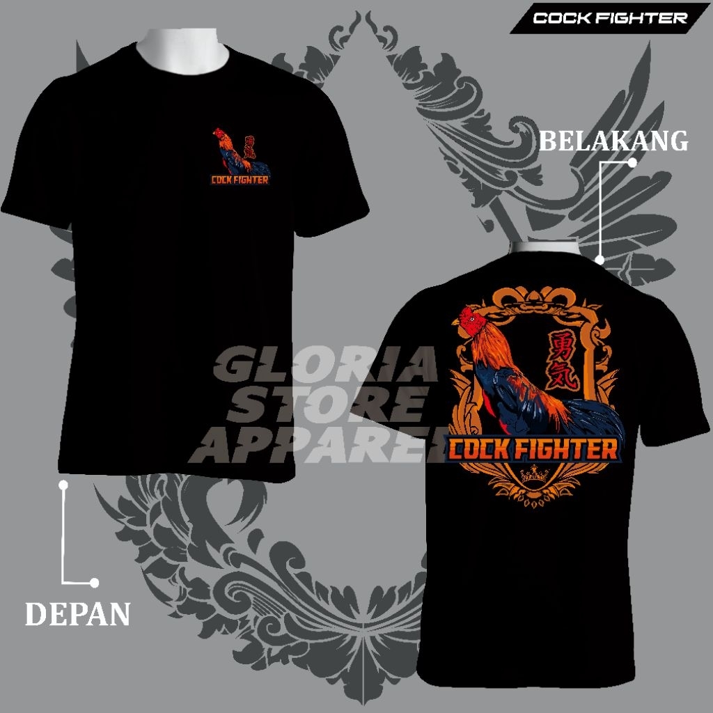 KAOS AYAM COCK FIGHTER