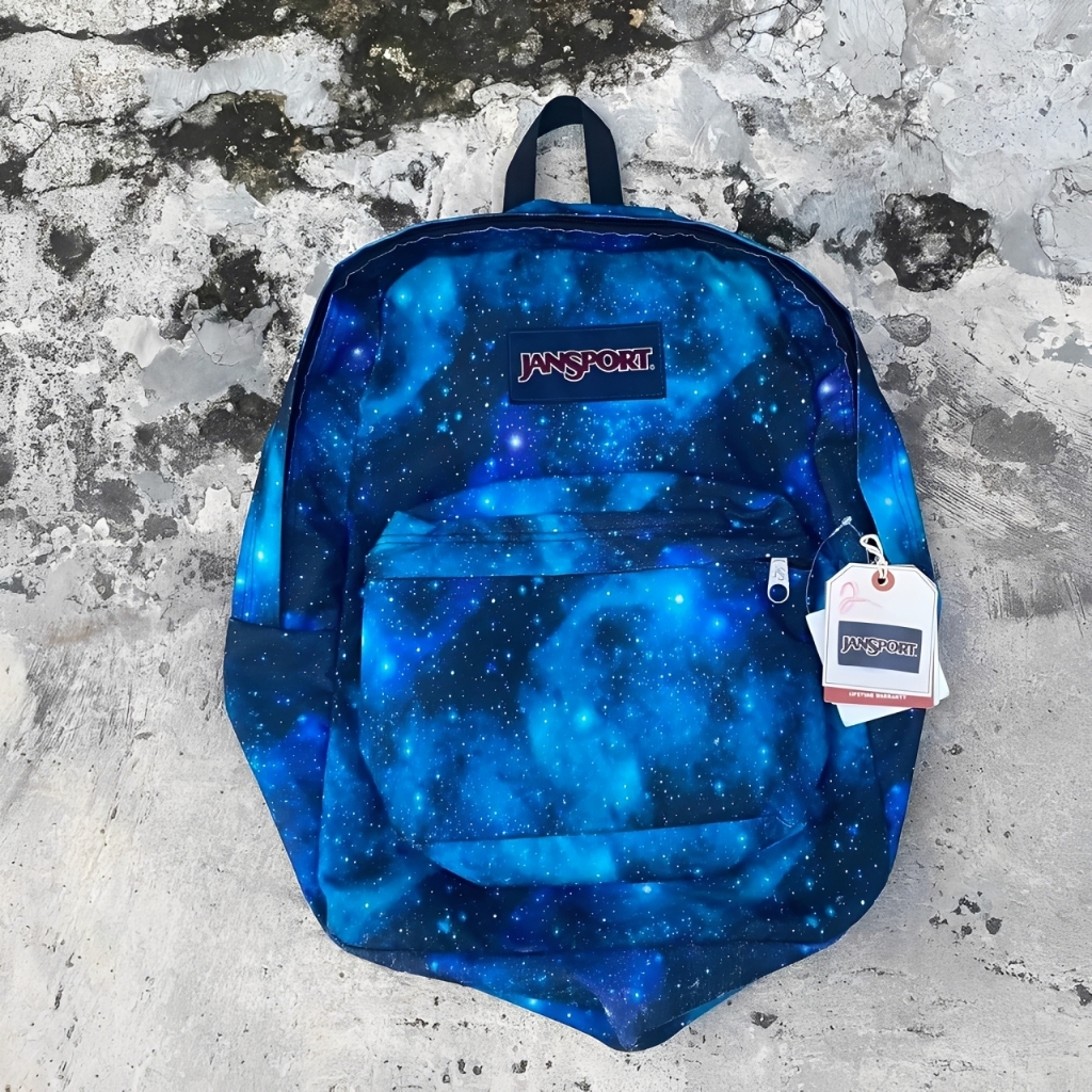 [READY/COD] Jansport Superbreak premium Large Backpack-ransel kuliah kerja sekolah - WATER RESISTANT