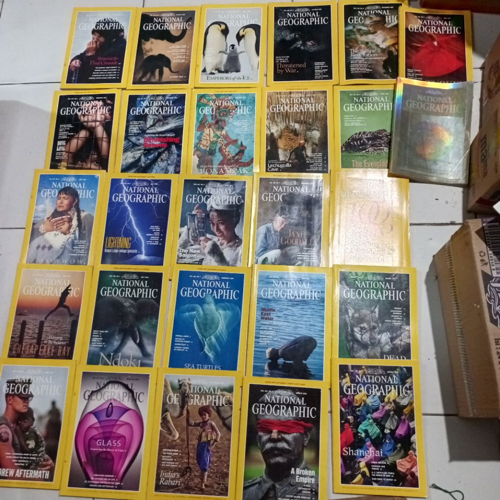 Buku Bekas National Geographic