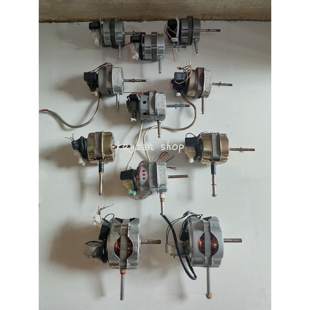 dinamo kipas angin copotan cosmos/miyako/cina/universal 16 & 18 in bekas kondisi hidup & mati/butuh 