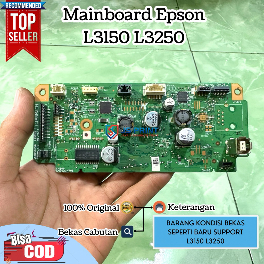 Mainboard Epson L3150 L3250 Second Like New