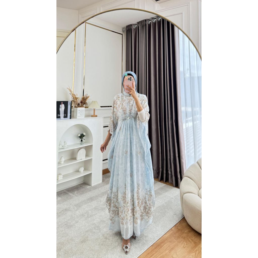 NAZMA 2 DRESS CERUTY BABYDOLL LD 110  PANJANG 140 DAN FULL FURING HYGET