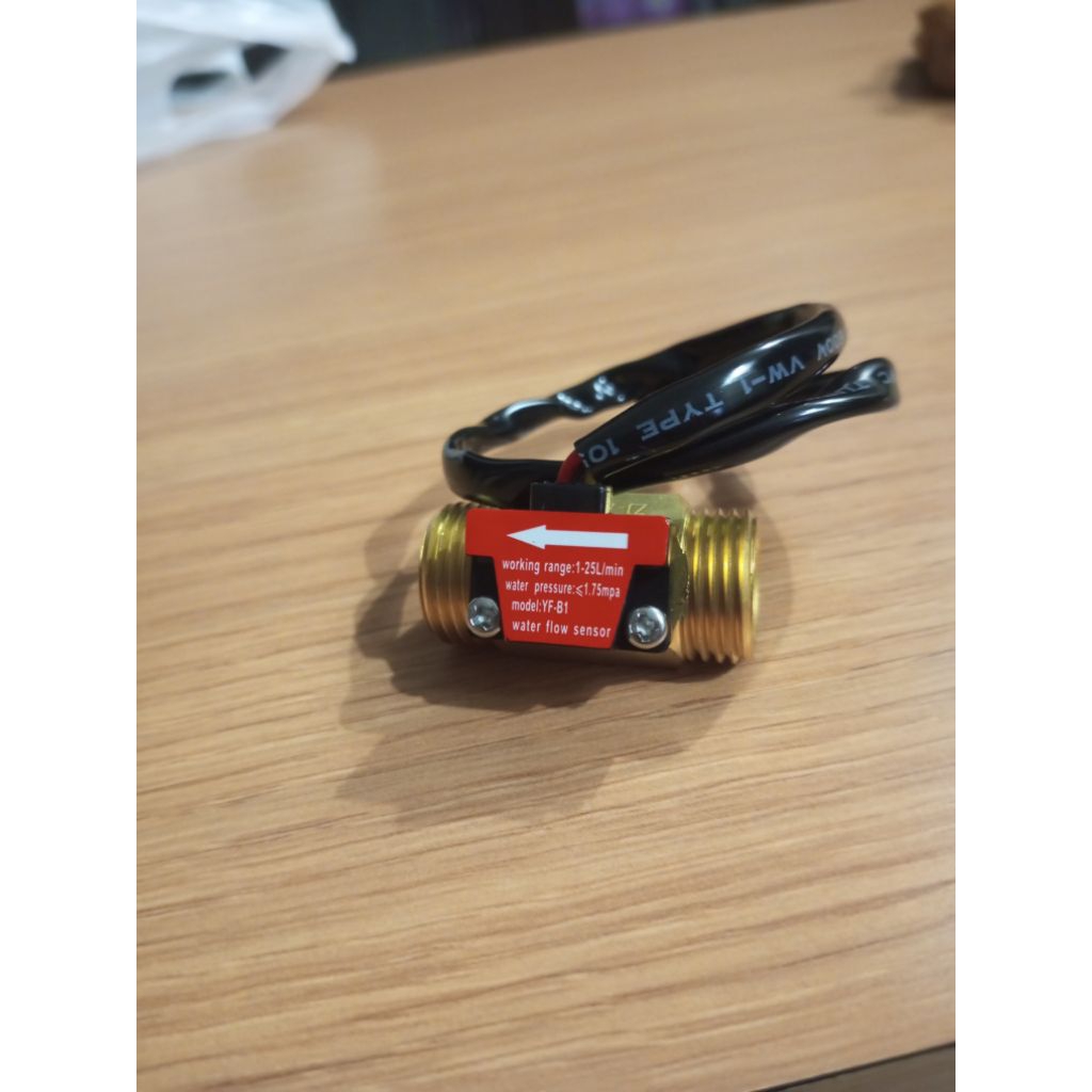 Flow Sensor Kuningan Alat ukur Takaran Pom Mini Digital Ukuran 1/2 Flow Kuningan pom mini