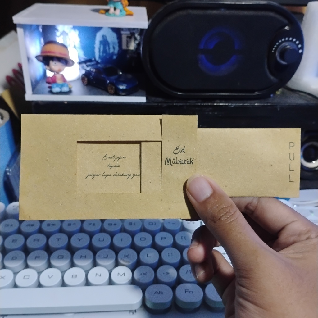 Amplop lebaran/Angpau lebaran/Kartu Ucapan/Kartu Ucapan Lebaran/Kartu 2in1/Amploip 2in1/Amplop THR/A