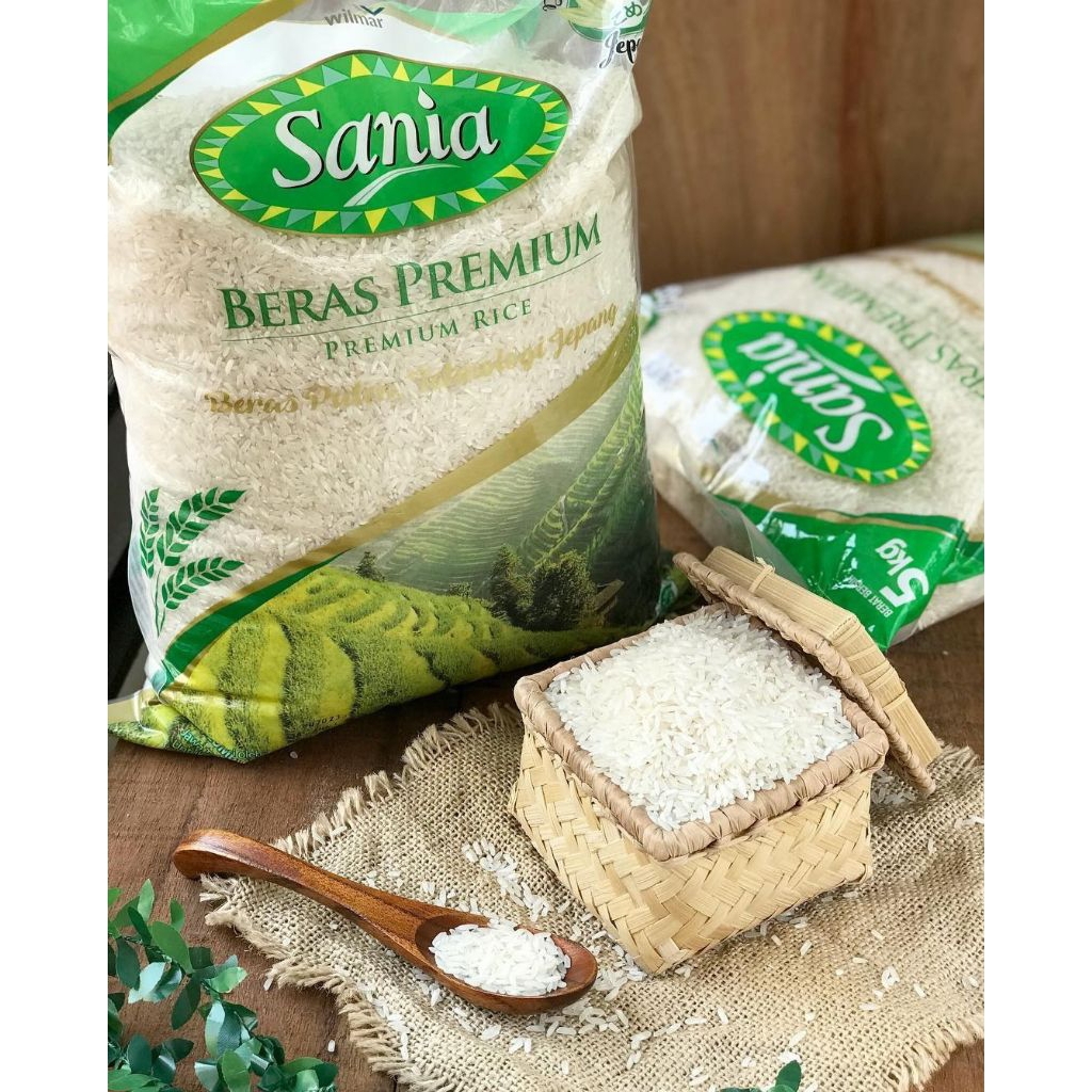 SIBRAYA Mart | Beras Sania 5 Kg | Beras Premium Sania 5 Kg