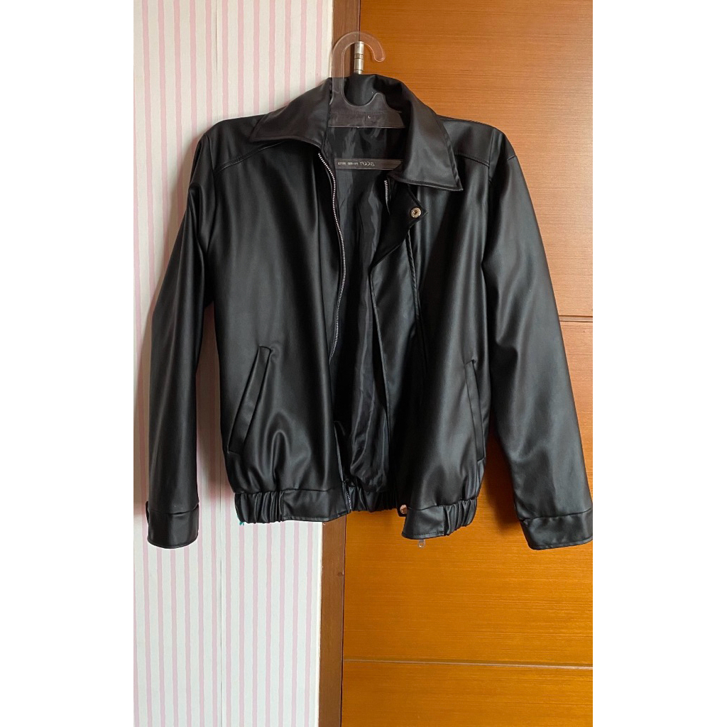 preloved leather jacket