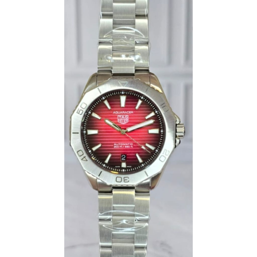 Jam tangan pria TH Automatic 42mm Aquaracer stainless steel japan