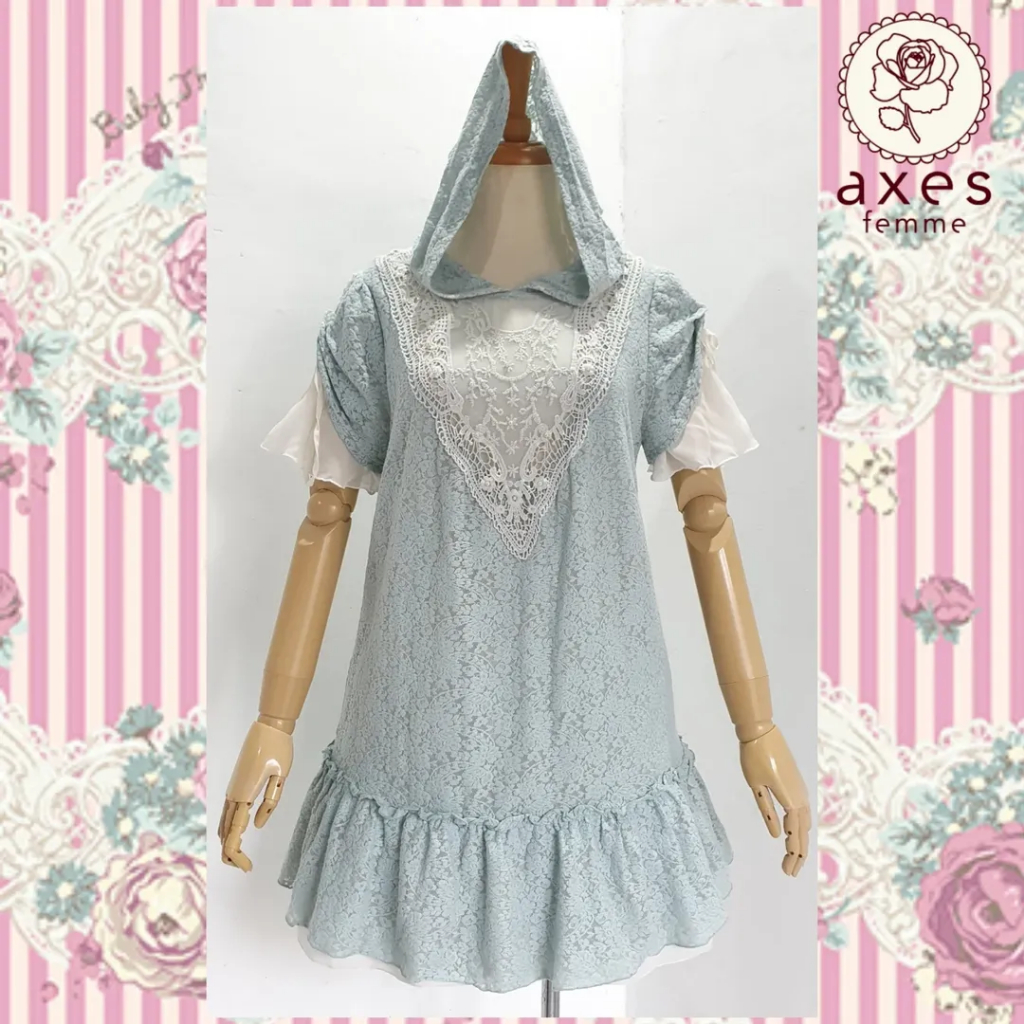Axes Femme Hoodie kawaii dress