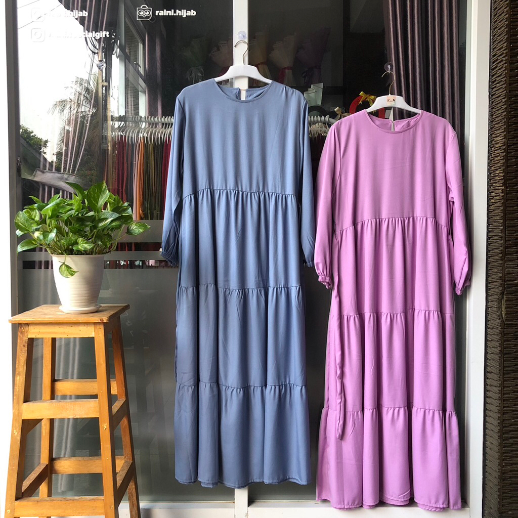 RAINI - Gamis Polos Shakila